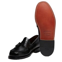 WEEJUN LARSON PENNY LOAFER Mocassino Uomo, Black