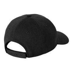 CANVAS CAP Cappello Unisex, Black Stone Washed