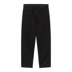 AARON PANT Pantaloni Uomo, Black Rinsed