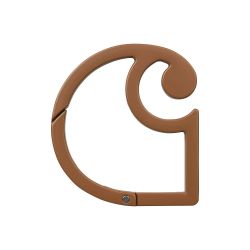C-LOGO CARABINER Moschettone, Brown