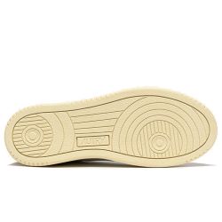 MEDALIST LOW MAN SOFT LEATHER/SUEDE Sneakers Uomo, White/Antilope