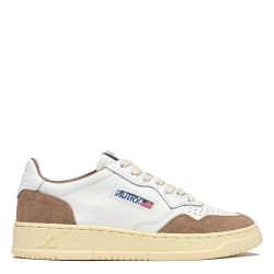 MEDALIST LOW MAN SOFT LEATHER/SUEDE Sneakers Uomo, White/Antilope