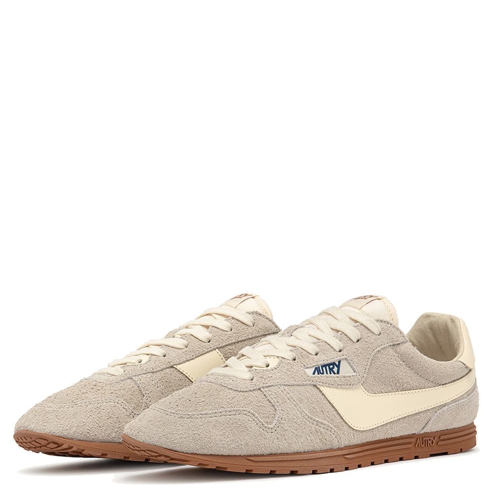 WINDSPIN LOW WOMAN SUEDE/LEATHER Sneakers Donna, Wife/Rutabaga