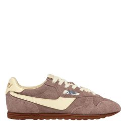 WINDSPIN LOW WOMAN SUEDE/LEATHER Adrose/Rutabaga