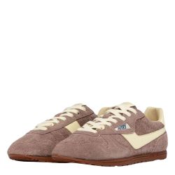 WINDSPIN LOW WOMAN SUEDE/LEATHER Adrose/Rutabaga
