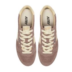 WINDSPIN LOW WOMAN SUEDE/LEATHER Adrose/Rutabaga