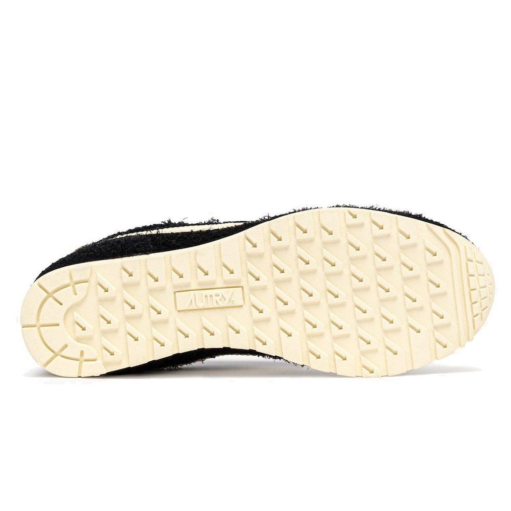 WINDSPIN LOW WOMAN SUEDE/LEATHER Sneakers Donna, Black/Rutabaga