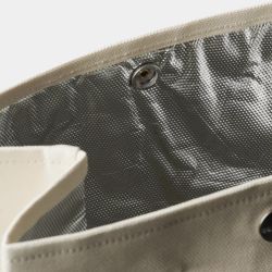 LUNCH BAG Borsa Porta Cibo Isolata, Natural