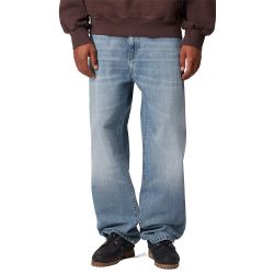 AARON PANT Blue Burst Washed