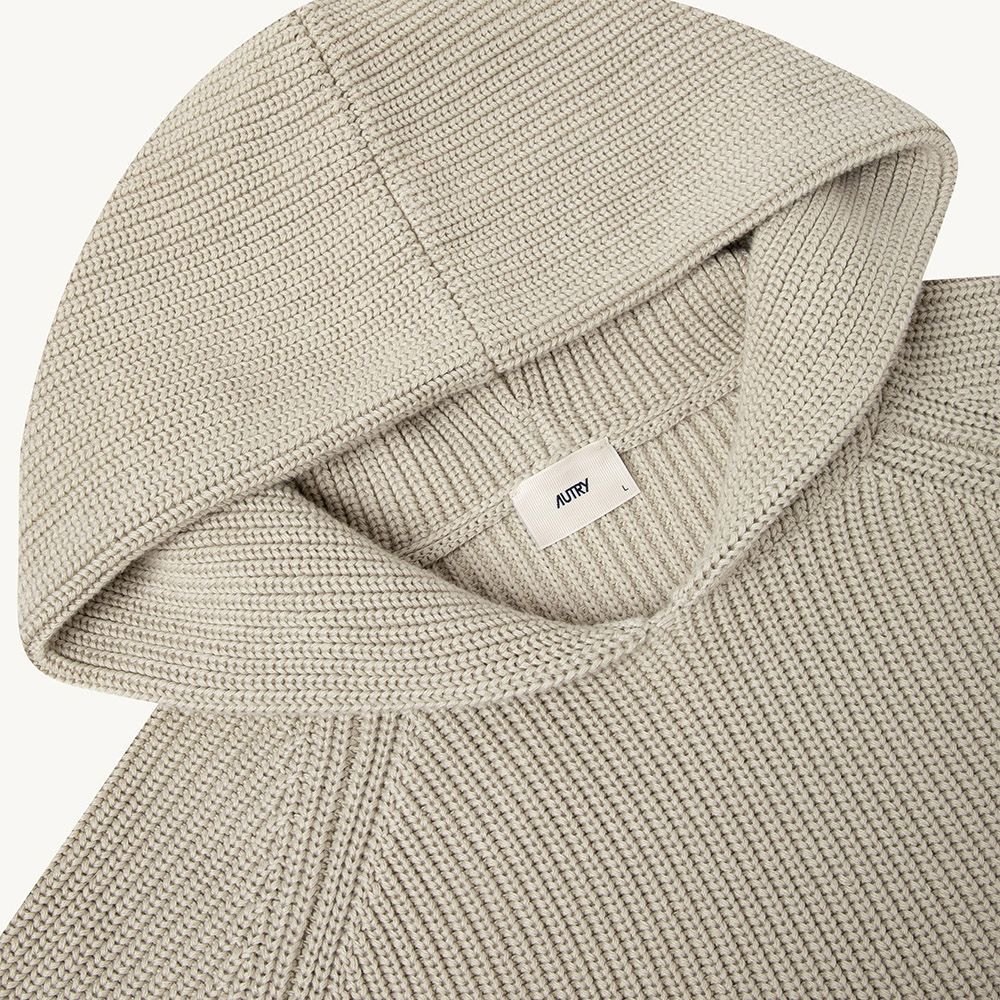 HOODIE MAIN UNISEX COTTON Maglione Cappuccio, Jute