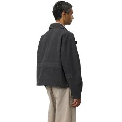 COURIER JACKET Giacca Uomo, Washed Grey Canvas
