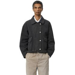 COURIER JACKET Giacca Uomo, Washed Grey Canvas