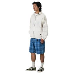 LAGOON SHORT DENIM PLAID Shorts Uomo, Indigo Checkered Plaid