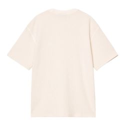 S/S NELSON WAFFLE T-SHIRT T-shirt Uomo, Natural Garment Dyed