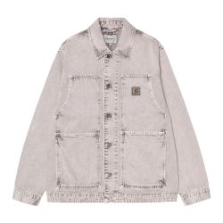 OG DOUBLE FRONT JACKET Giacca Uomo, Shale Chalk Wash
