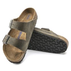 ARIZONA SFB OILED LEATHER Ciabatte Unisex, Faded Khaki