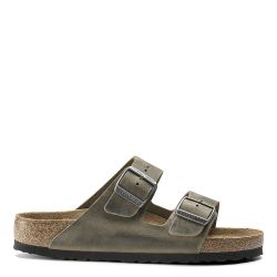 ARIZONA SFB OILED LEATHER Ciabatte Unisex, Faded Khaki