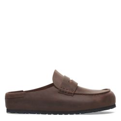 NAPLES WRAPPED OILED LEATHER Ciabatta Unisex, Habana