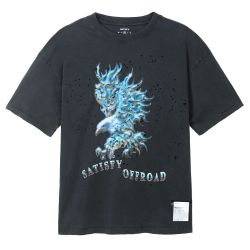 MothTech™ T‑Shirt T-shirt Uomo, Aged Black