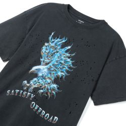 MothTech™ T‑Shirt T-shirt Uomo, Aged Black