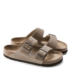 ARIZONA SFB OILED LEATHER Ciabatte Unisex, Tobacco