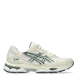 GEL-NYC Sneakers Uomo, Ivory/Forest Night