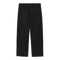 POSTAL SINGLE KNEE PANT Pantaloni Uomo, Black