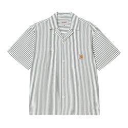 S/S LEAVEL SHIRT Camicia Uomo, Blue River