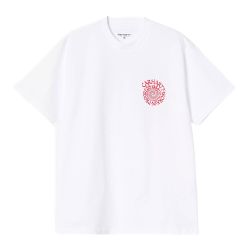S/S SPIRALS T-SHIRT T-shirt Uomo, White