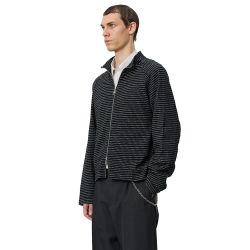 LEISURE ZIP UP Giacca Uomo, Black Experienced Check