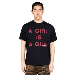 GIRL IS A GUN T-SHIRT T-shirt Uomo, Black