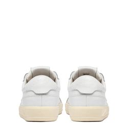 WINDSCAPE LOW WOMAN LEATHER/SUEDE Sneakers Donna, White/White