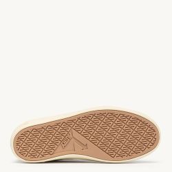 WINDSCAPE LOW WOMAN LEATHER/SUEDE Sneakers Donna, White/Black