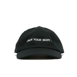 JACK YOUR BODY EMBROIDERED CAP Black