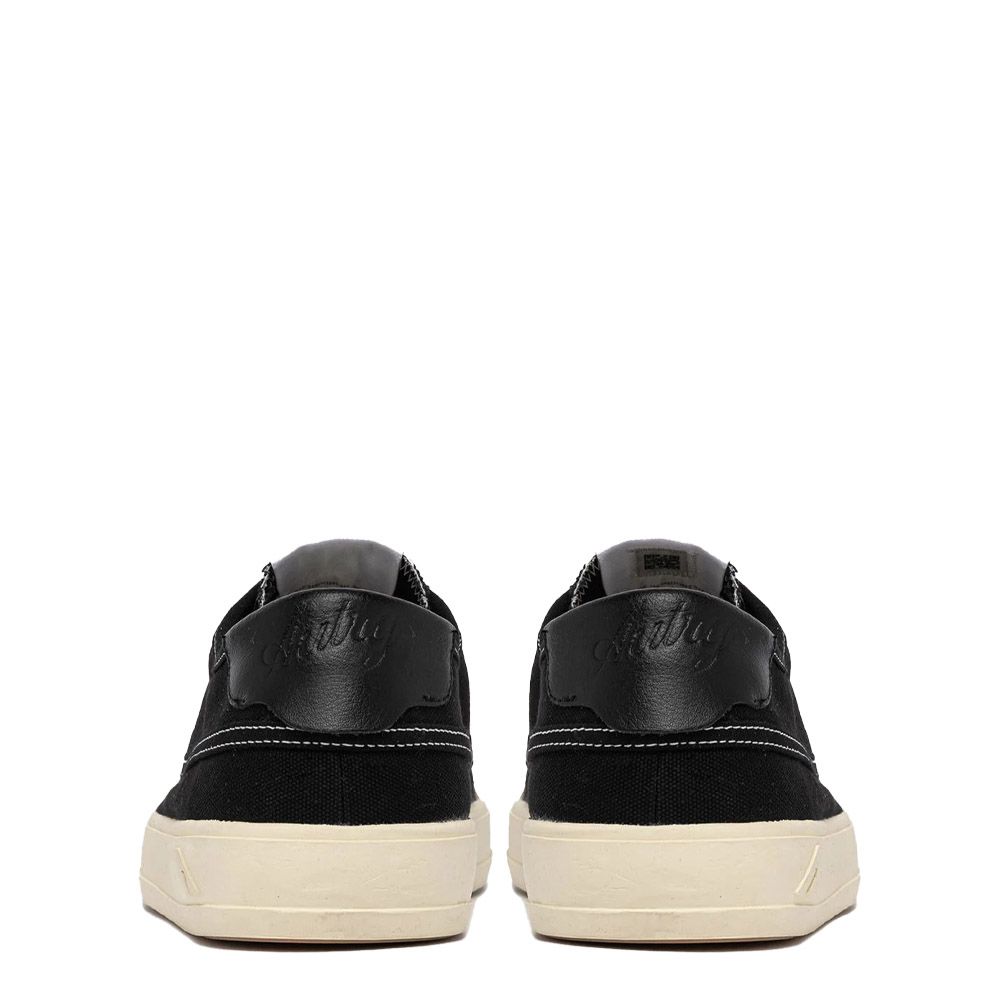 WINDSCAPE LOW MAN CANVAS/SUEDE Sneakers Uomo, Black