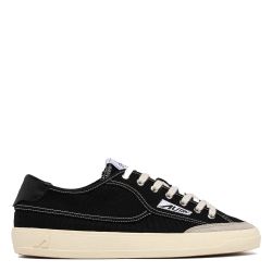 WINDSCAPE LOW WOMAN CANVAS/SUEDE Women's Sneakers, Black
