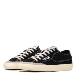 WINDSCAPE LOW WOMAN CANVAS/SUEDE Women's Sneakers, Black