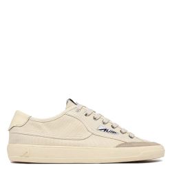 WINDSCAPE LOW WOMAN CANVAS/SUEDE Sneakers Donna, Cream