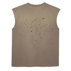 MothTech™ Muscle Tee T-shirt Unisex, Sun Bleachd Falcon