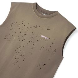 MothTech™ Muscle Tee T-shirt Unisex, Sun Bleachd Falcon