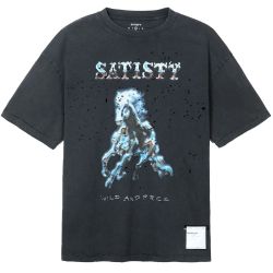 MothTech™ T‑Shirt T-shirt Unisex, Aged Black