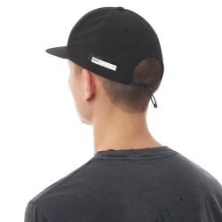 FliteSilk™ 5‑Panel Pinch Cap Black Eagle