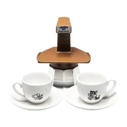 COFFEE BREAK ESPRESSO MAKER Aluminium Brown