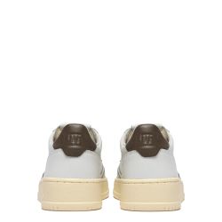 MEDALIST LOW MAN LEATHER/LEATHER White/Chocolate