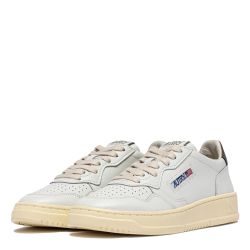 MEDALIST LOW MAN LEATHER/LEATHER White/Chocolate