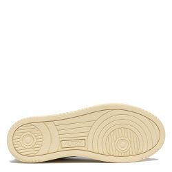 MEDALIST LOW WOMAN LEATHER/LEATHER White/Chocolate