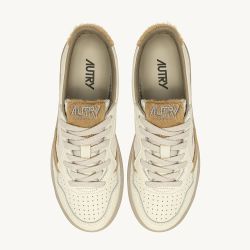 MEDALIST LOW WOMAN ELE/PONY White/Sand