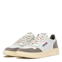 MEDALIST LOW MAN SOFT LEATHER/SUEDE White/Cemento