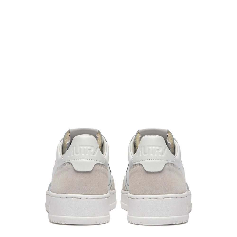MEDALIST LOW MAN LEATHER/SUEDE Total White