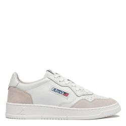MEDALIST LOW MAN LEATHER/SUEDE Total White